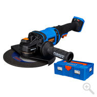 cordless angle grinder with large offcut – 65405691 1