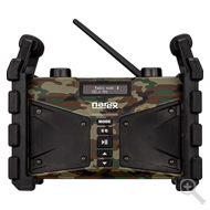 prenosné pracovné rádio s funkciou bluetooth a powerbanky camouflage – 65406326 1