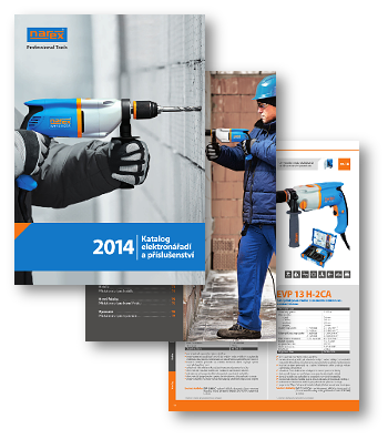 Catalogue of NAREX electric power tools and accessories