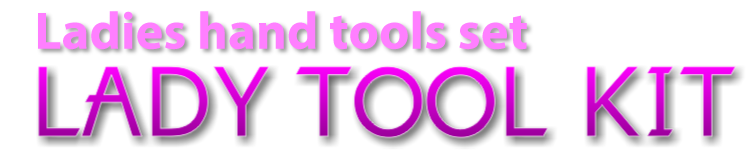 nadpis Lady tool kit