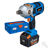 60V brushless jumbo power bezuhlíkový rázový uťahovač s reguláciou výkonu na najnáročnejšie používanie – 65405331 1