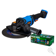 cordless angle grinder with large offcut – 65405690 1