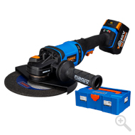 cordless angle grinder with large offcut – 65405693 1