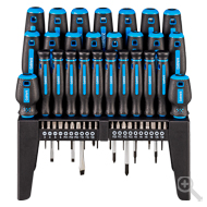 47-piece set of CrV manual screwdrivers, micro-screwdrivers and driver bits – 65405966 1