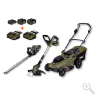 zvýhodněný set akumulátorového zahradního nářadí camouflage – 65406441 1