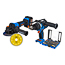 set akumulátorové úhlové brusky s výkonem 1 000 w a bezuhlíkové příklepové vrtačky/šroubováku – 65405884 2
